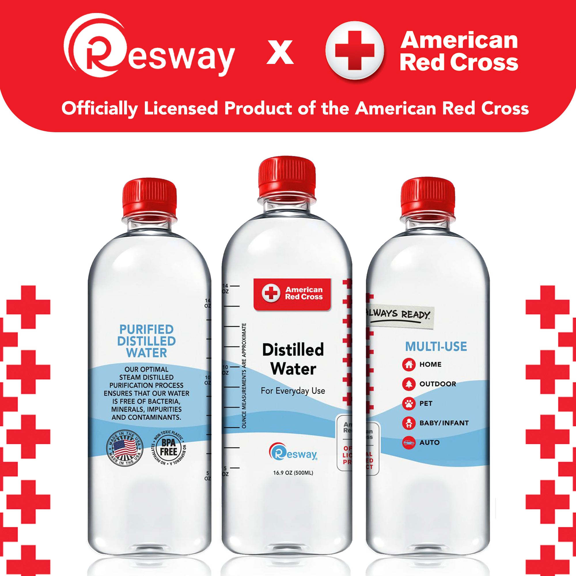 Resway Distilled Water CPAP Solutions