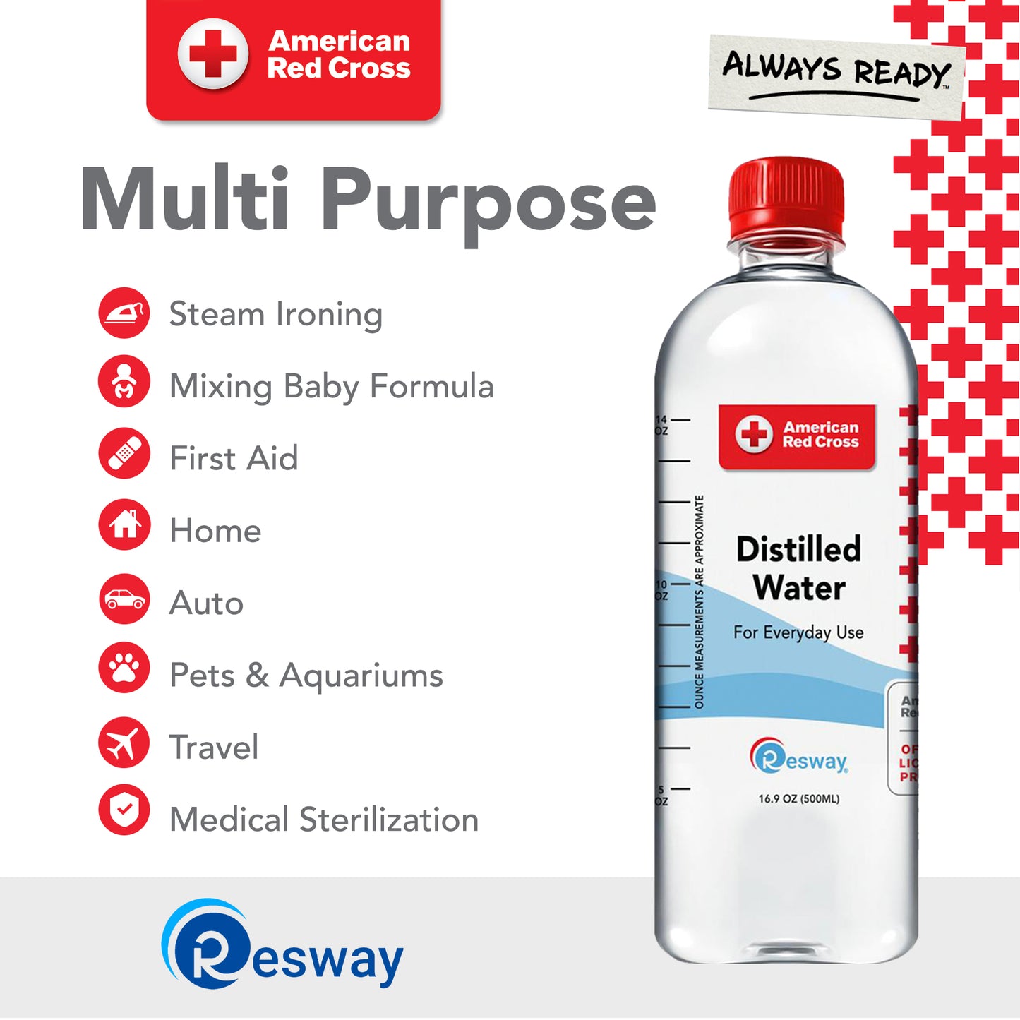 Resway Distilled Multi-Use Water
