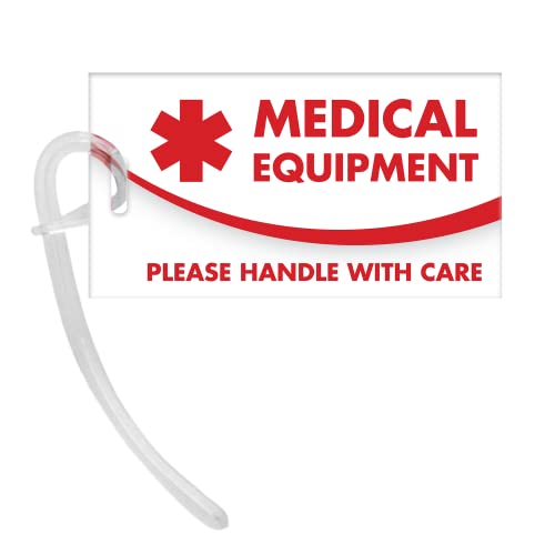 Diabetic Supplies ID Identification Luggage Tag | Black | Medical Alert | Insulin Medical Equipment | Handle with Care | Bag Tag | Luggage Gift